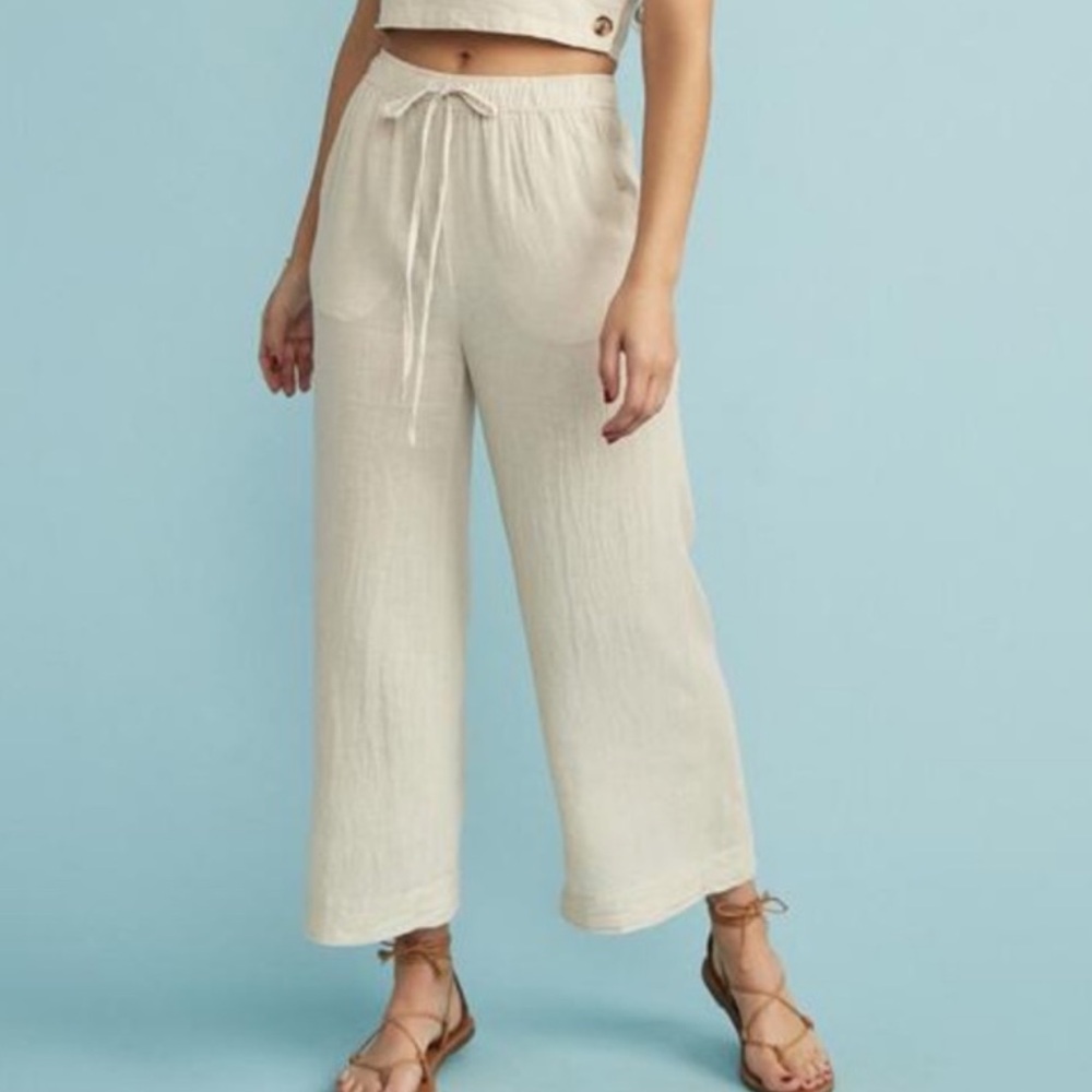 Marine Layer Aly Pants in Natural